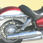 Supports De Sacoches Latérales HONDA VT 750 SHADOW C Supports De Sacoches Latérales HONDA VT 750 SHADOW C